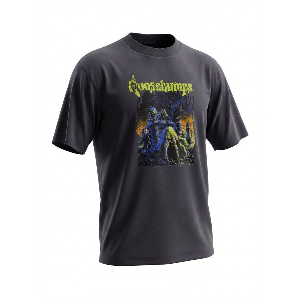 NWOT Goosebumps Brand Heavyweight Halloween Tee T-shirt Size Large MSRP $34.99